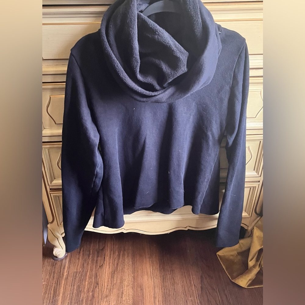 Gaia Conceptions Organic Fleece Funnel neck top - Picture 2 of 4